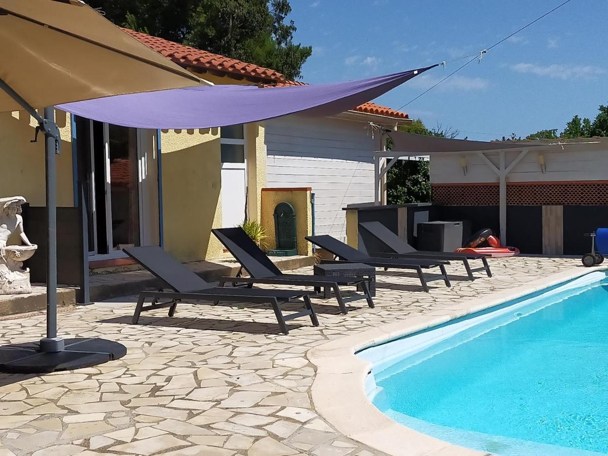 Gite Climatise L'Oisellerie Castelnou Exterior photo